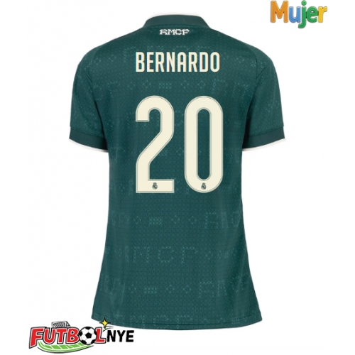 Camiseta Real Madrid Bernardo Silva #20 Visitante Equipación para mujer 2026-27 manga corta